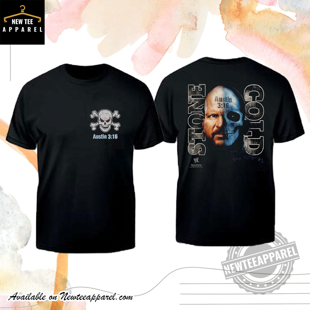 Stone Cold Steve Austin Two Face Snow Wash Shirt