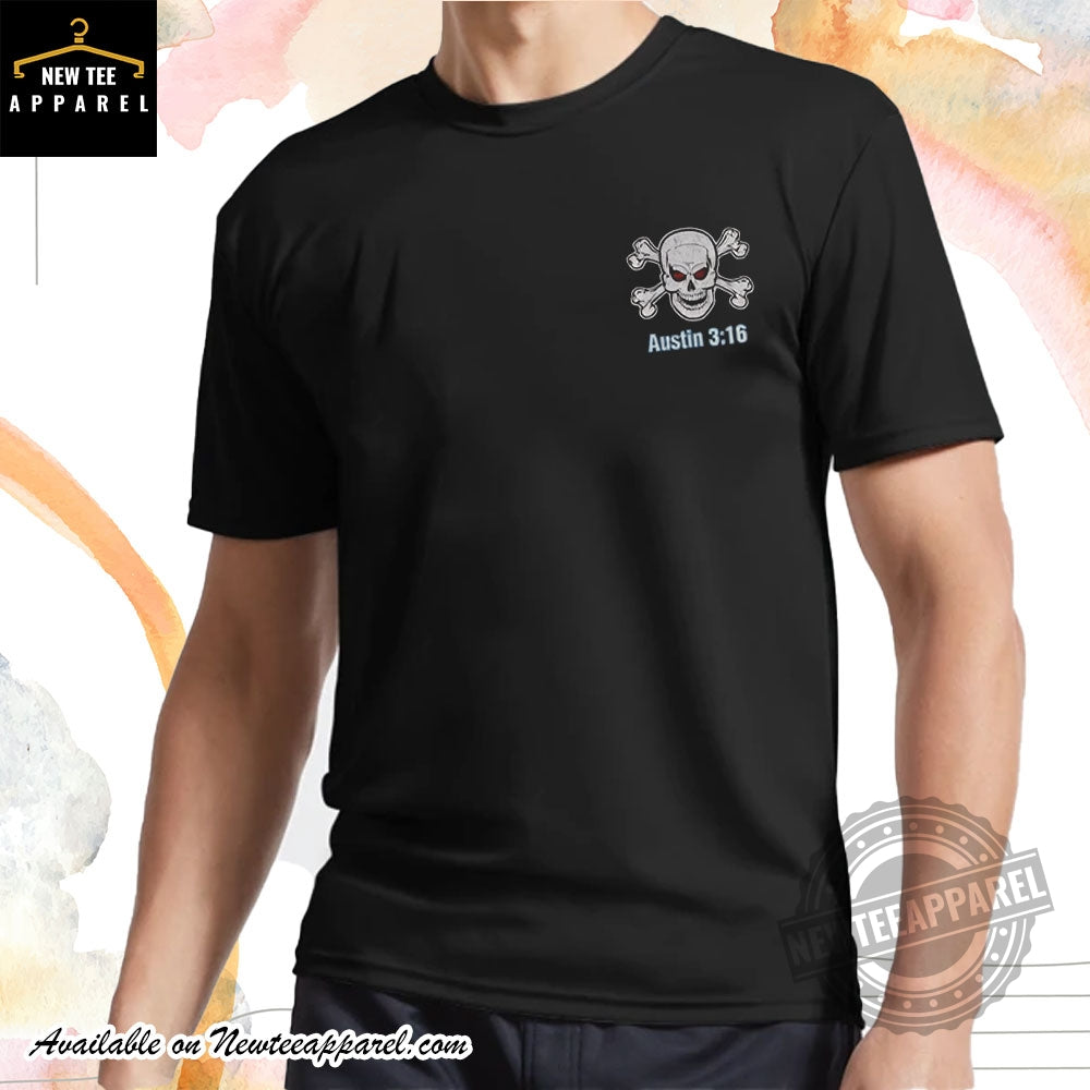 Stone Cold Steve Austin Two Face Snow Wash Shirt