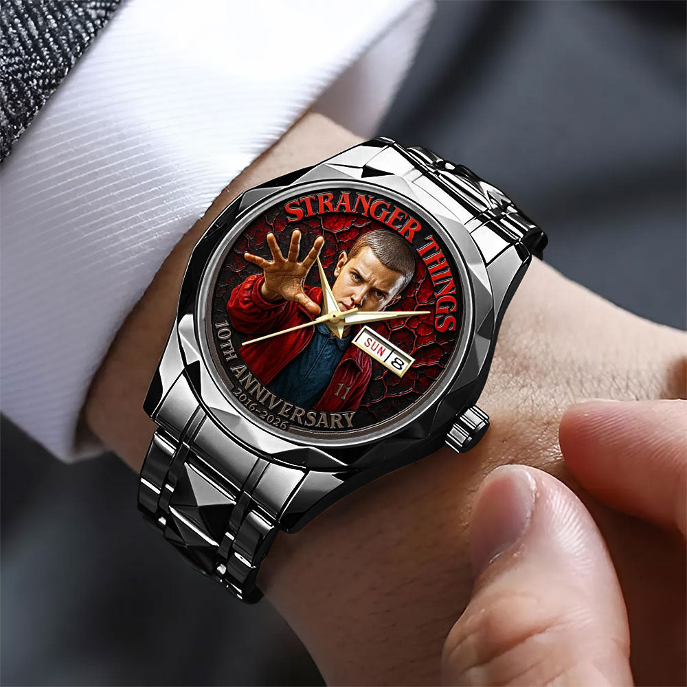 Stranger Things 10Th Anniversary Alloy Luxury Quartz Watch - MAITM13903