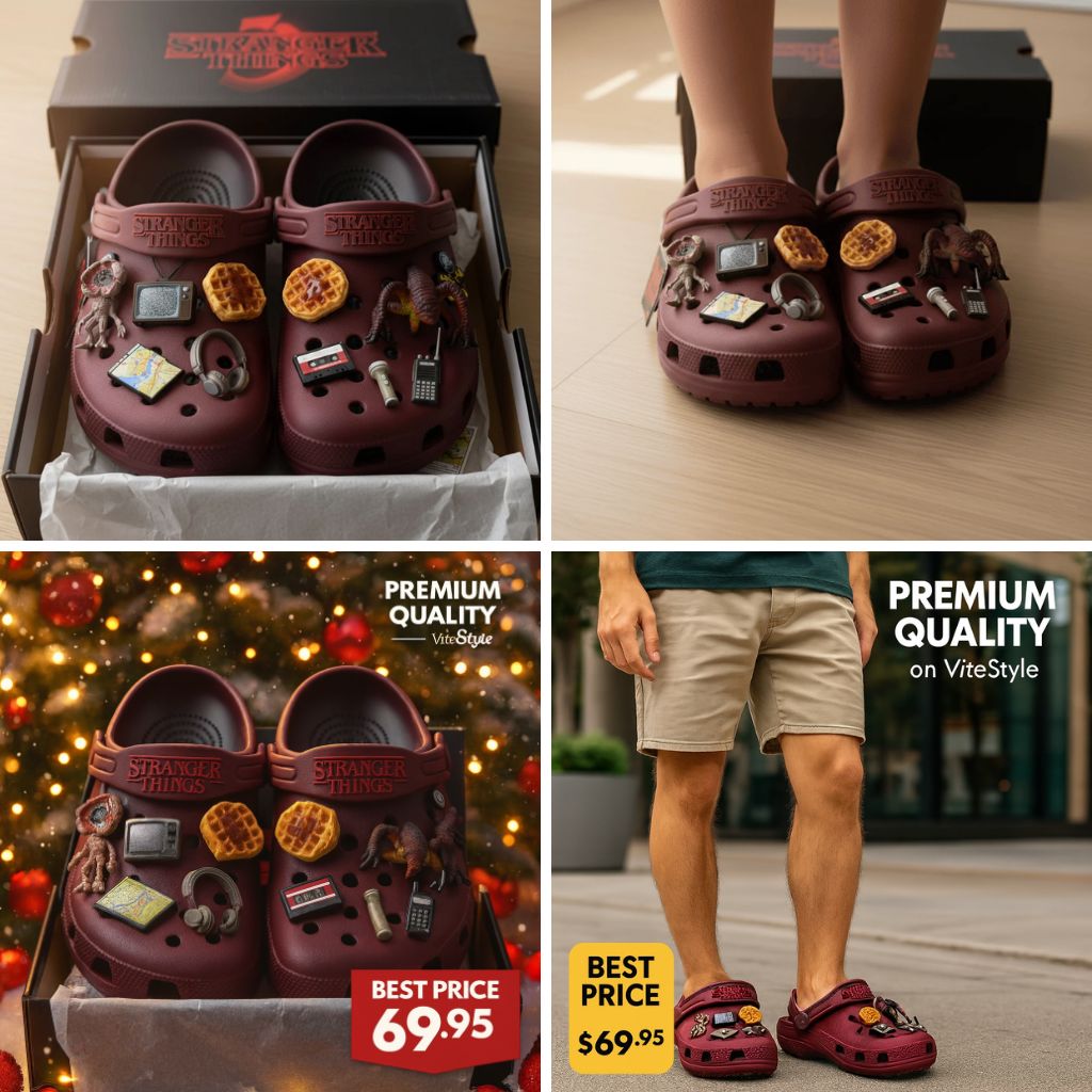Stranger Things Crocs Charms