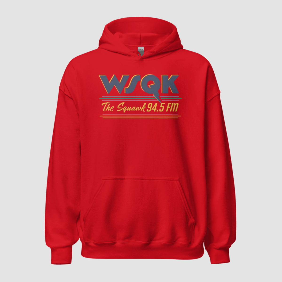 Stranger Things Dustin Henderson WSQK The Squawk 94.5 FM Shirt
