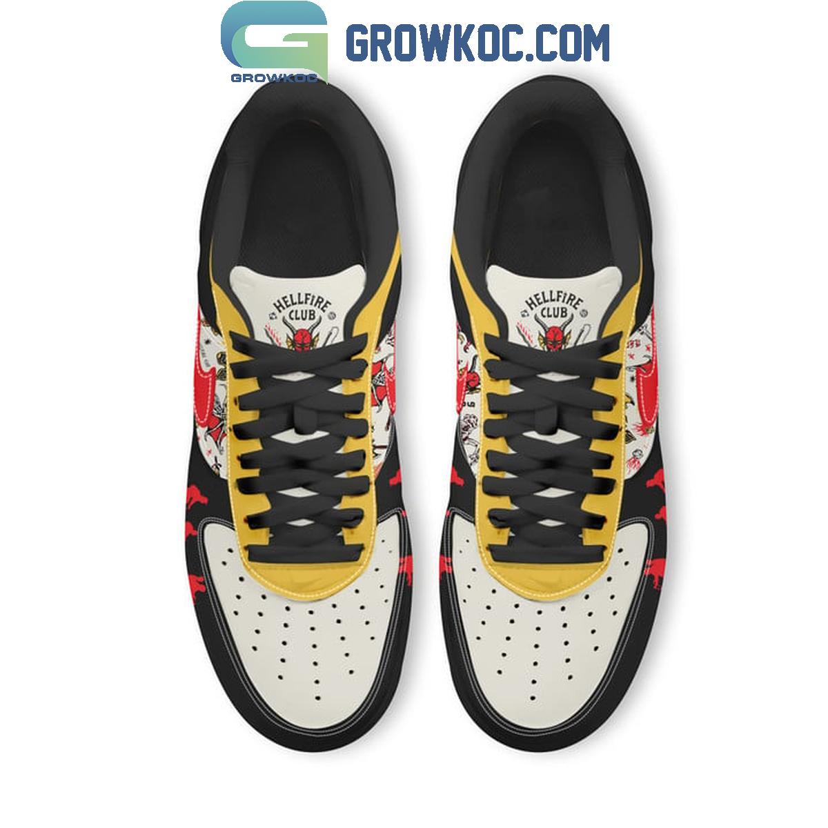 Stranger Things Friends Don’t Lie With Fear Air Force 1 Shoes
