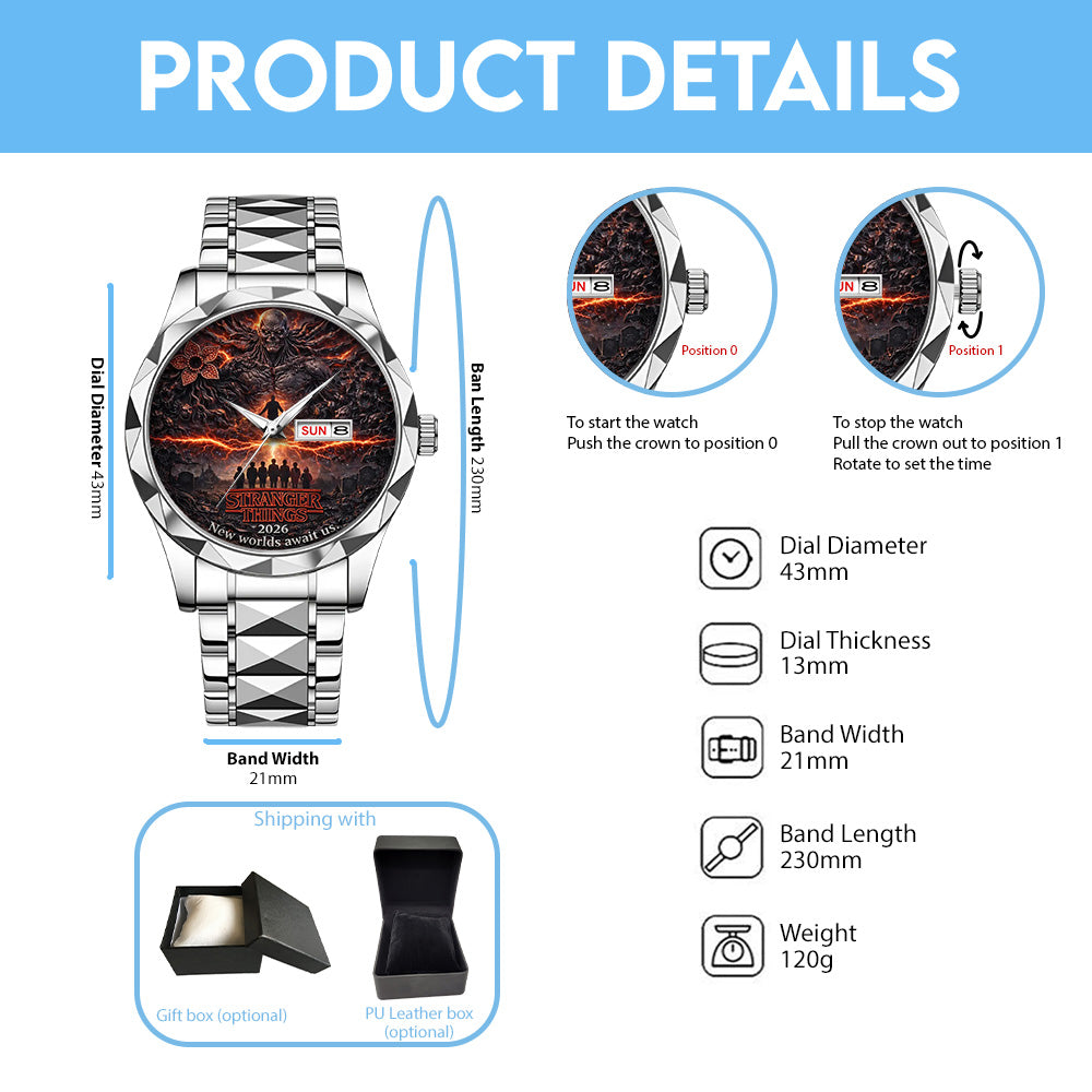 Stranger Things Alloy Luxury Quartz Watch - TANTN19819