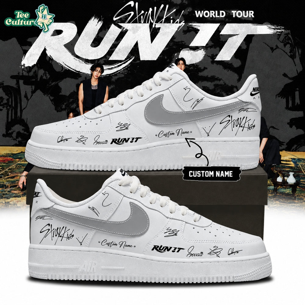 Stray Kids 2026 Limited Tour AF1 Sneakers V6