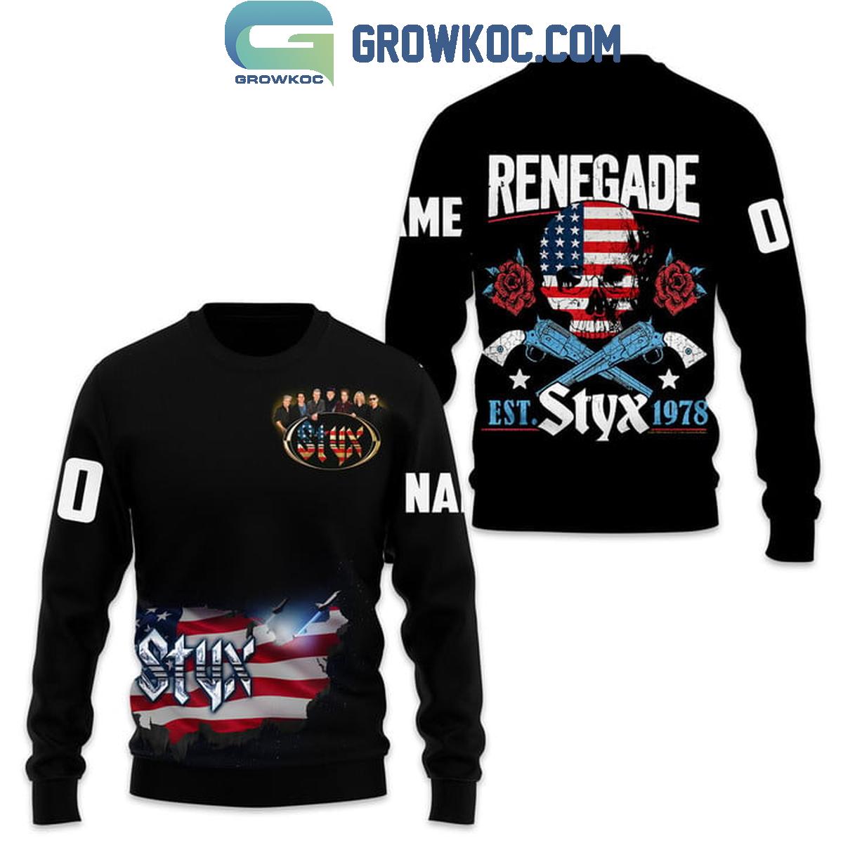 Styx Rebegade Est. 1978 Fan Hoodie Shirts