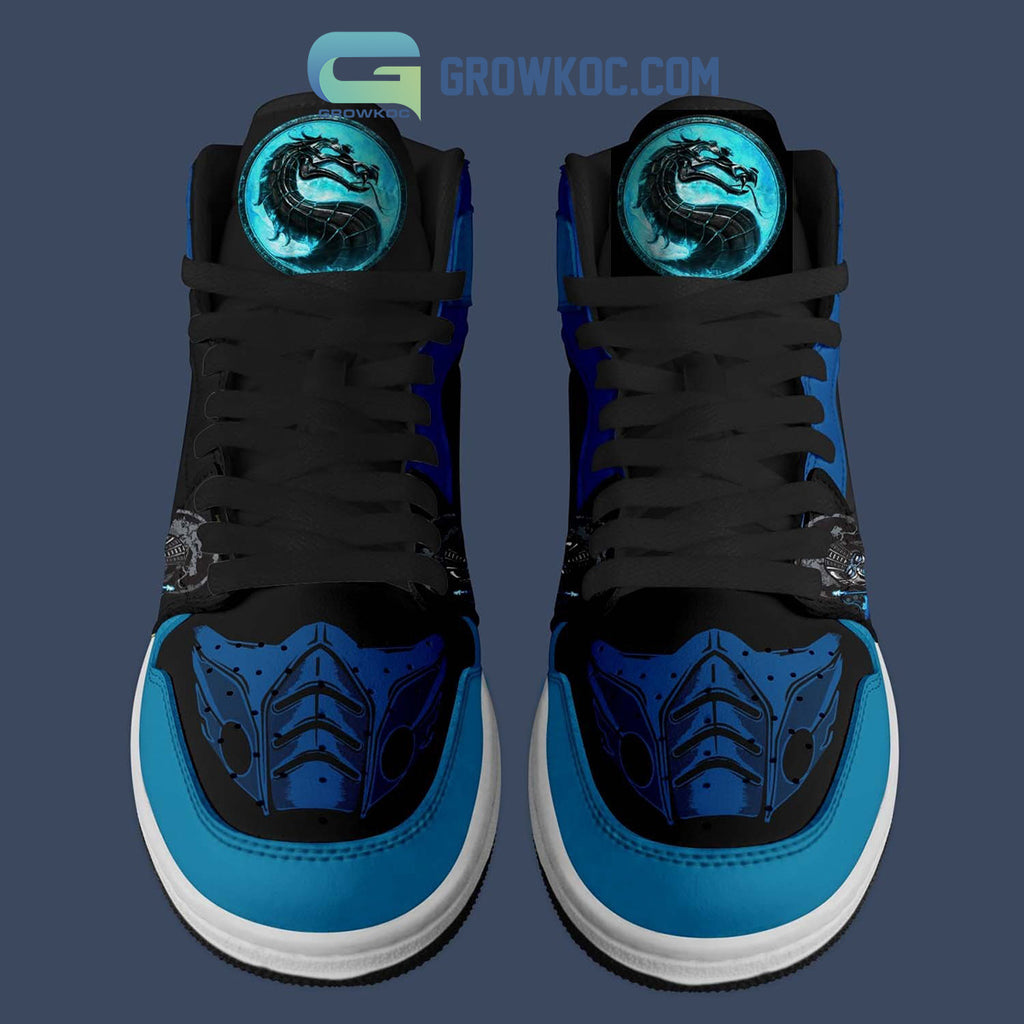 Sub Zero Fatality Air Jordan 1 Shoes