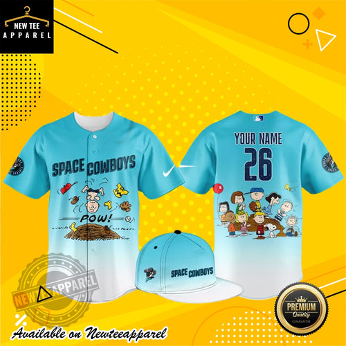 Sugar Land Space Cowboys Peanuts Baseball Jersey
