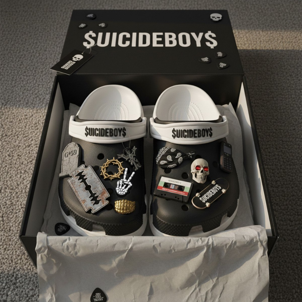 NEW Suicideboys Croc Charms