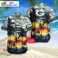 Sunset Palm Beach Packers Personalized Hawaiian Shirt
