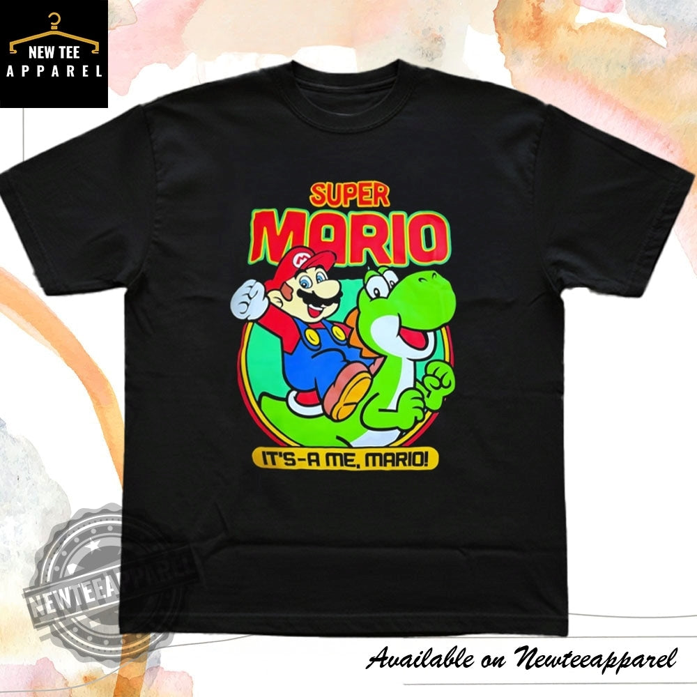 Super Mario And Yoshi Its A Me Mario Shirt