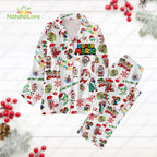 Super Mario Christmas Santa Claus Super Mario Pajamas Set