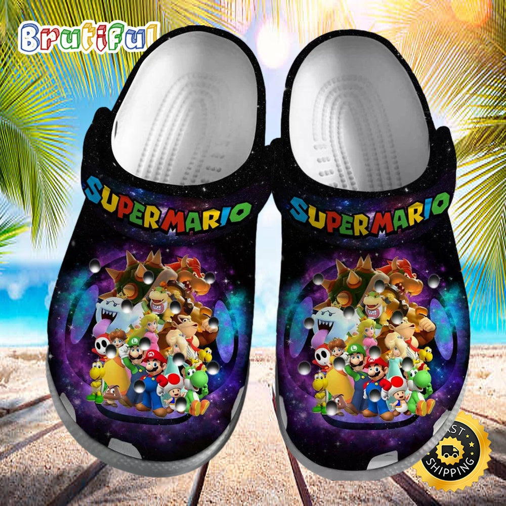 Super Mario Clogs Shoes Comfortable