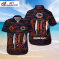 Surfboard Design Chicago Bears Hawaiian Shirt For Beach Lovers