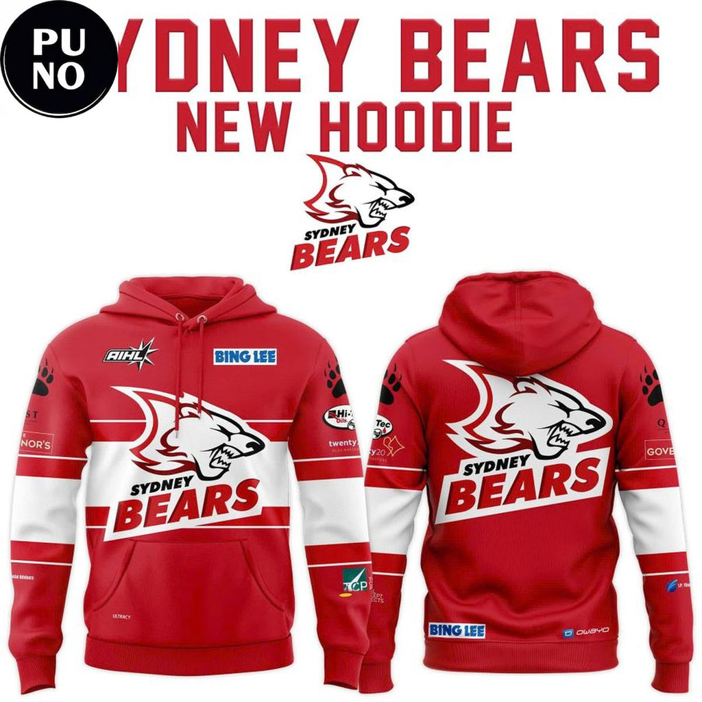 Sydney Bears 2026 New Exclusive Hoodie T-Shirt