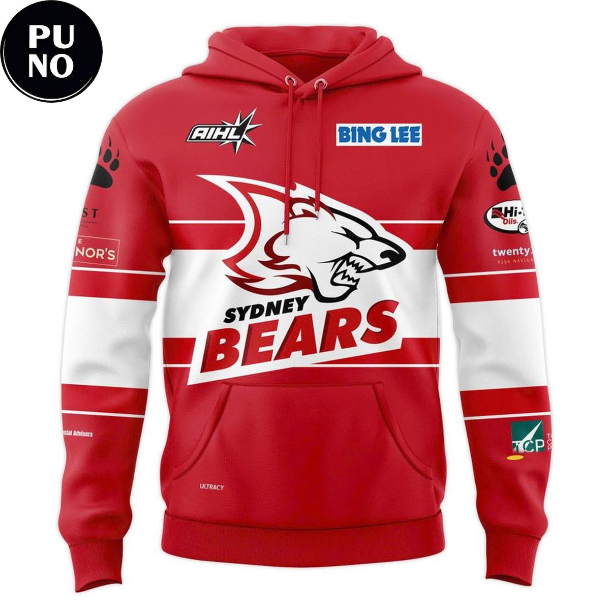 Sydney Bears 2026 New Exclusive Hoodie T-Shirt