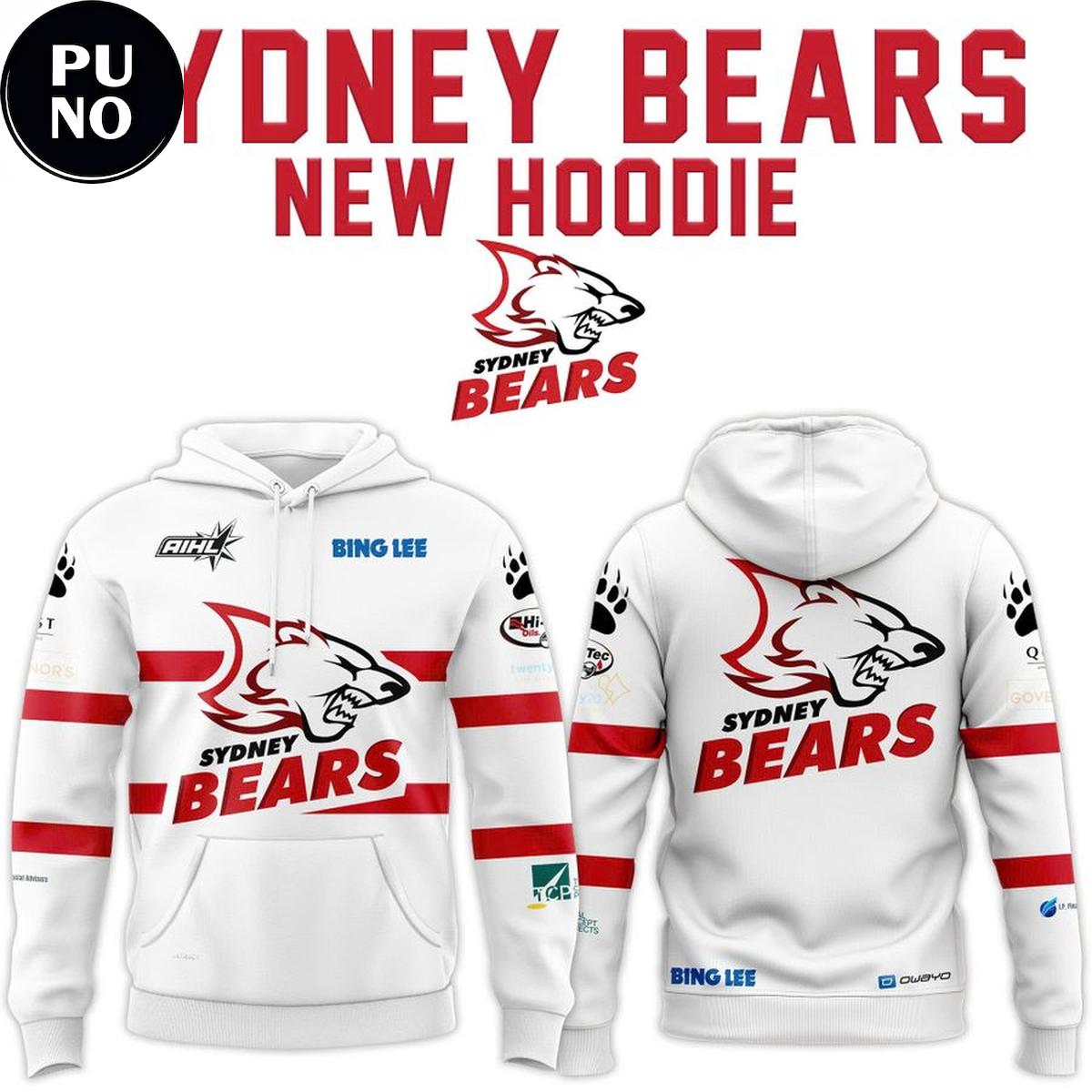 Sydney Bears 2026 New Exclusive Hoodie T-Shirt