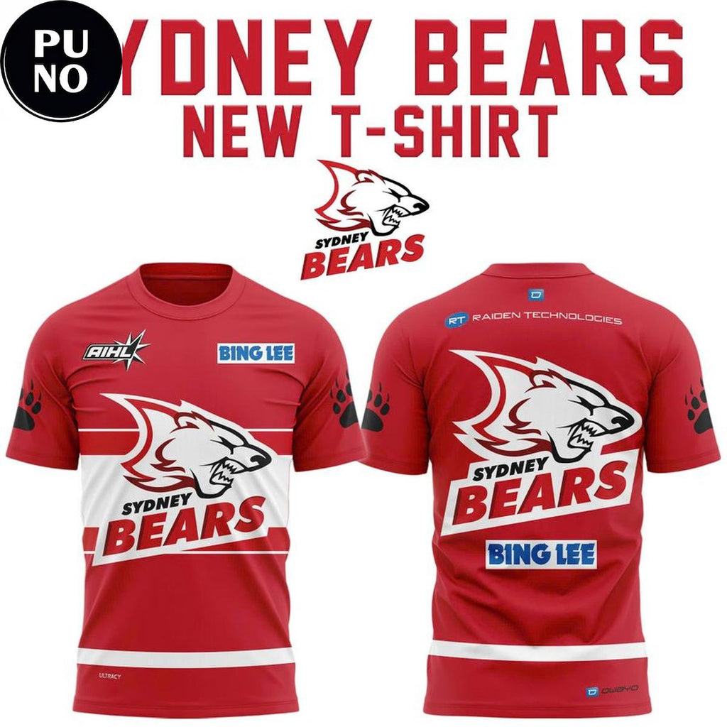Sydney Bears 2026 New Exclusive Hoodie T-Shirt