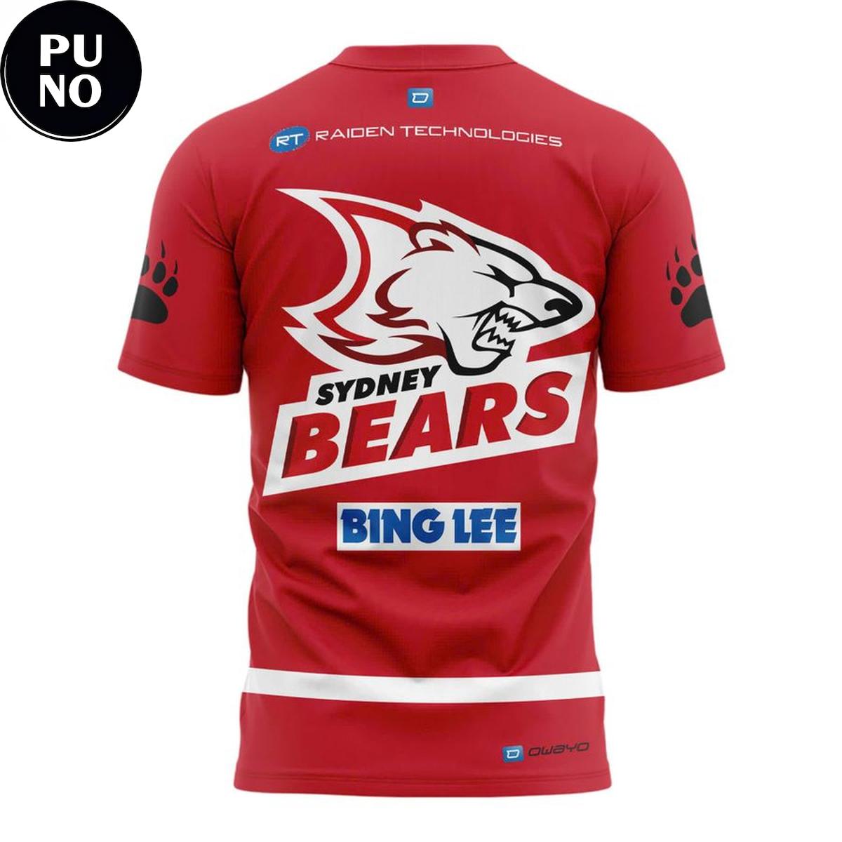 Sydney Bears 2026 New Exclusive Hoodie T-Shirt