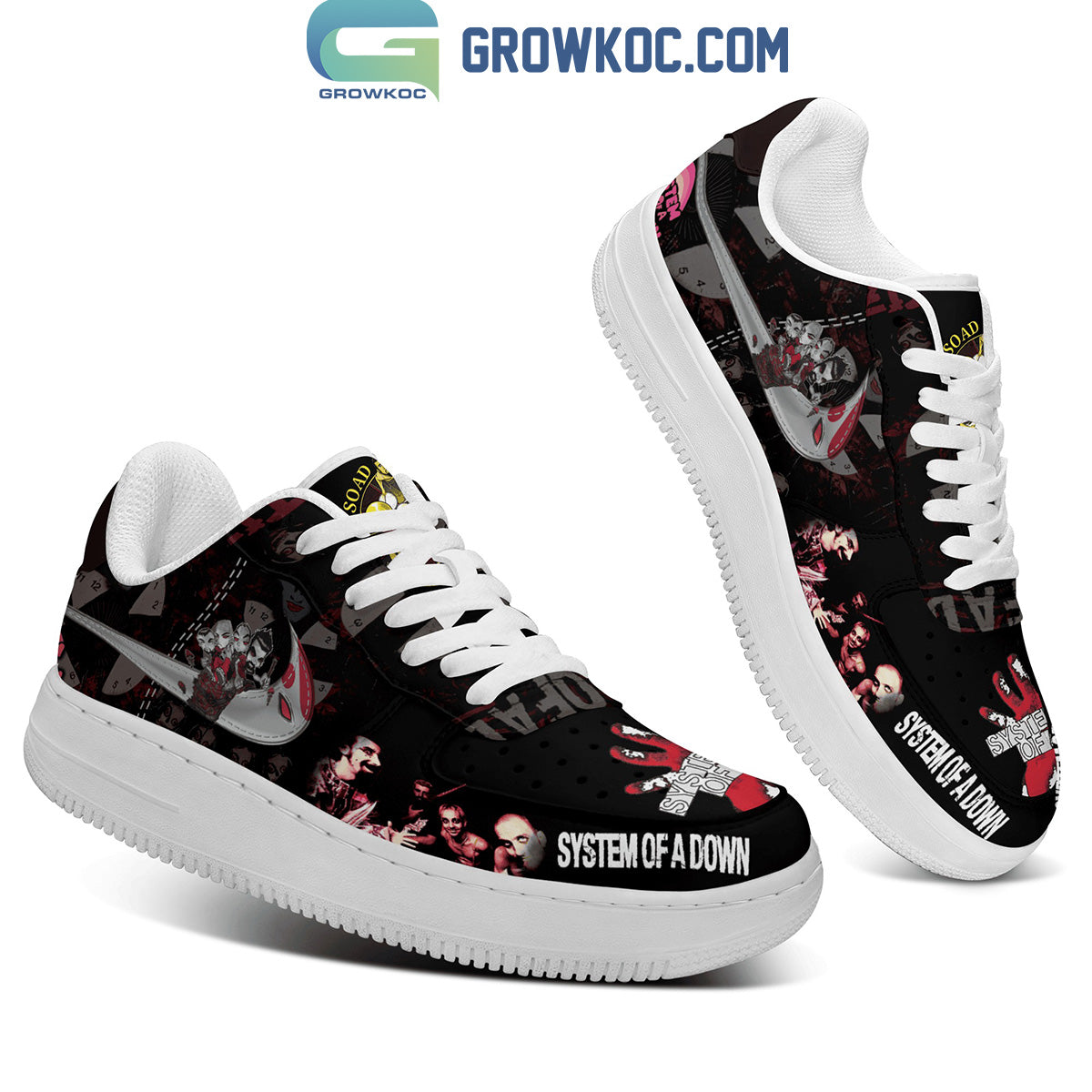 System Of A Down Prison Song Air Force 1 Shoes