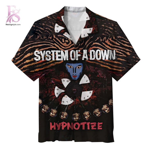 System of a Down Hypnotize Album Hawaiian Shirt