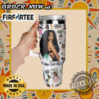 Sza Customizable Tumbler Sos Deluxe Design With Sza Artwork And Stickers