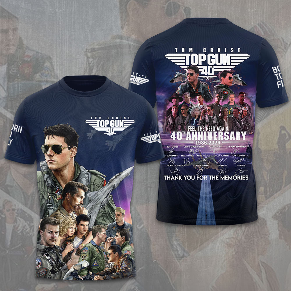 Top Gun 40th Anniversary 3D Apparel – TANTN23107