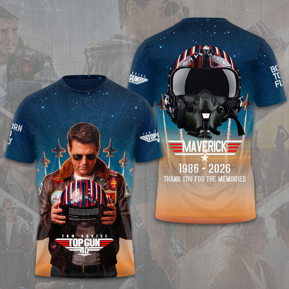 Top Gun 40th Anniversary 3D Apparel – TANTN23110