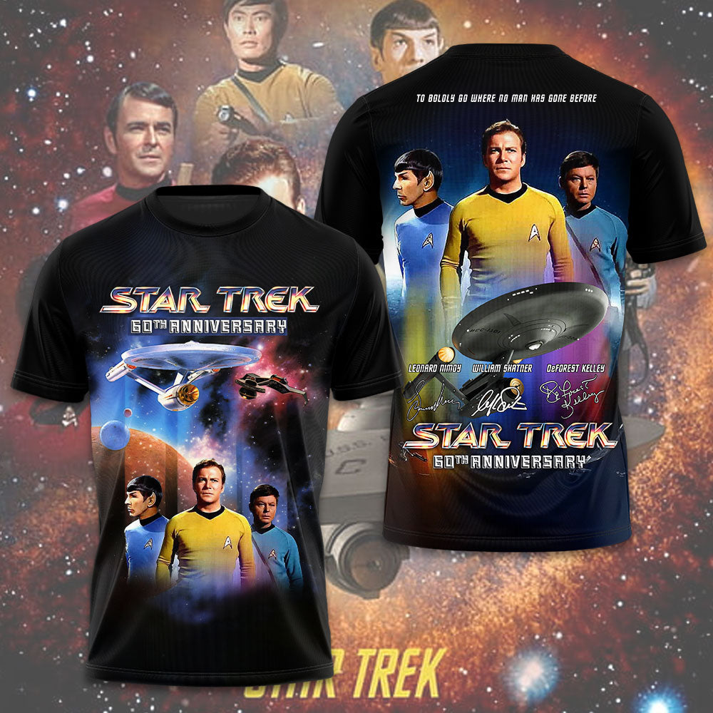 Star Trek 60th Anniversary 3D Apparel – TMTHU1510