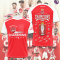 Arsenal FC Premier League Champions 25/26 3D Apparel – TMTHU6332