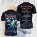 Megadeth This Was Our Life 2026 3D Apparel – TMTHU7962