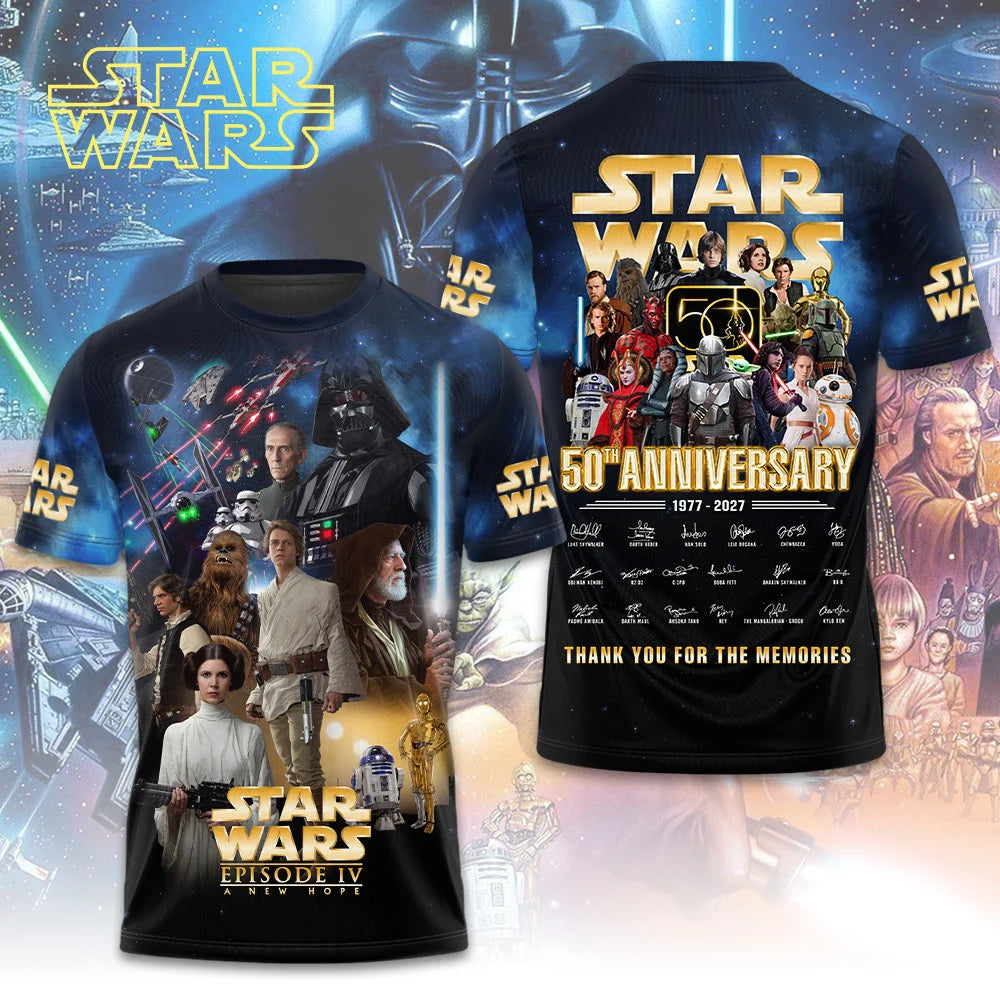 Star Wars 50th Anniversary 3D Apparel – TMTHU9083