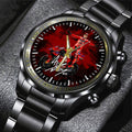 Ducati Lenovo Team x Marc Márquez Black Stainless Steel Watch - TANTN 11764