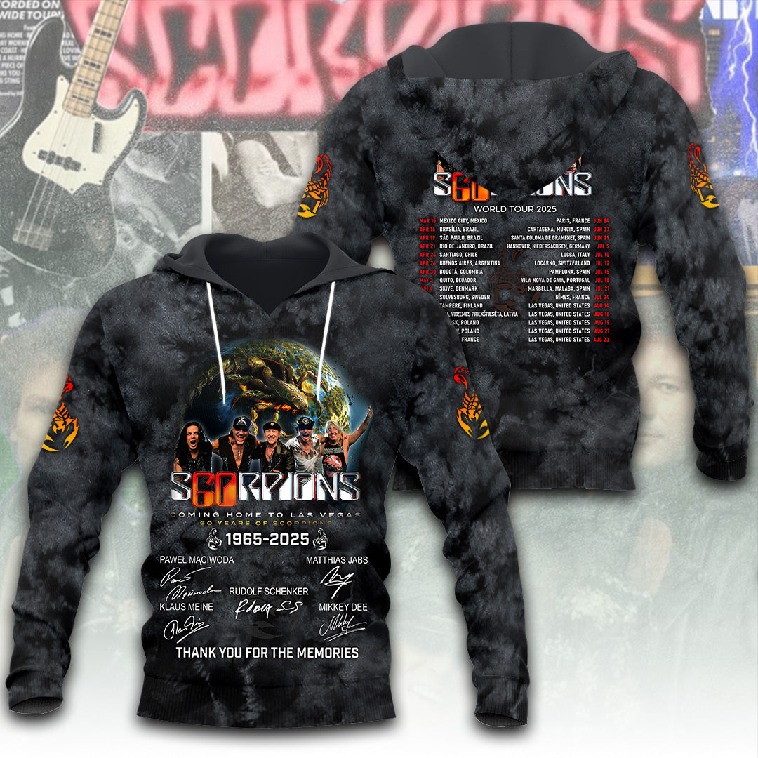 Scorpions Band 3D Apparel – TANTN 12034