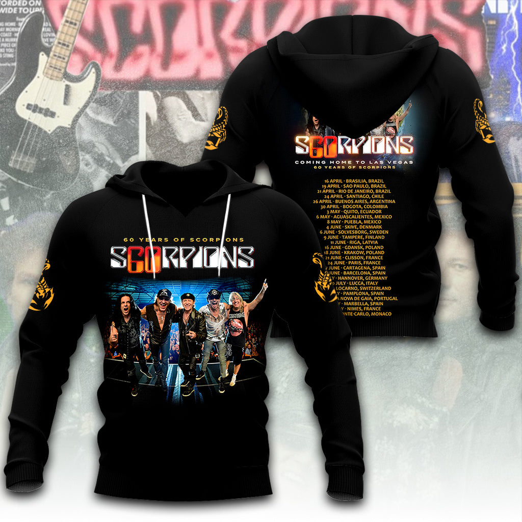Scorpions Band 3D Apparel – TANTN 12217