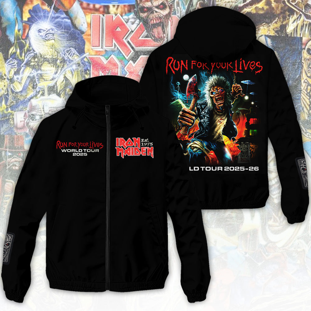 Iron Maiden 3D Windbreaker Jacket – TANTN 13310