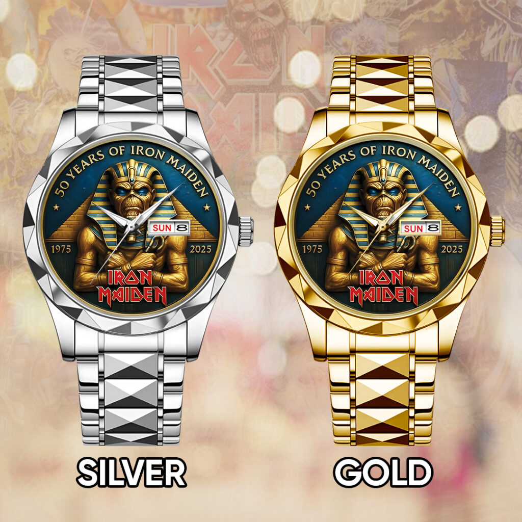 Iron Maiden Alloy Luxury Quartz Watch - TANTN 13768