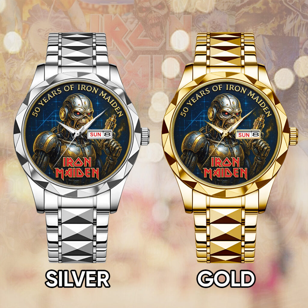 Iron Maiden Alloy Luxury Quartz Watch - TANTN 13769