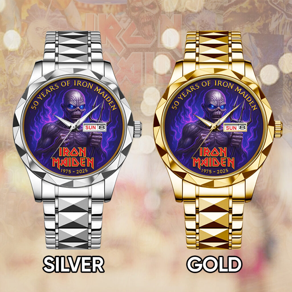 Iron Maiden Alloy Luxury Quartz Watch - TANTN 13770