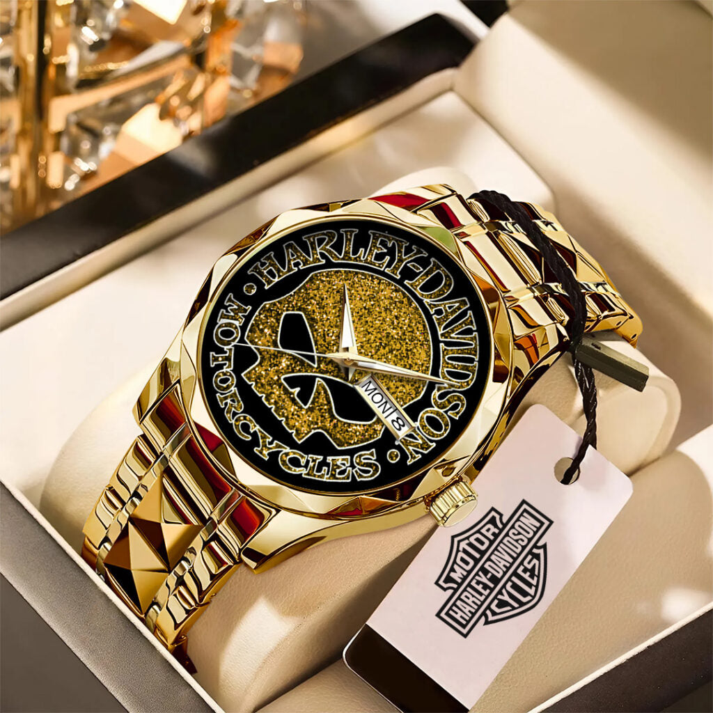 Harley Davidson Alloy Luxury Quartz Watch - TANTN 14005