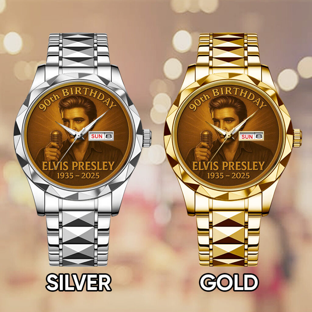 Elvis Presley Alloy Luxury Quartz Watch - TANTN 14026