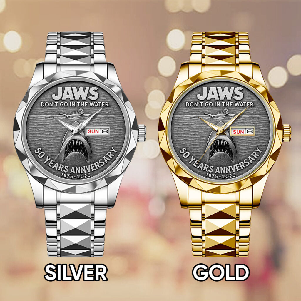 Jaws Alloy Luxury Quartz Watch - TANTN 14103