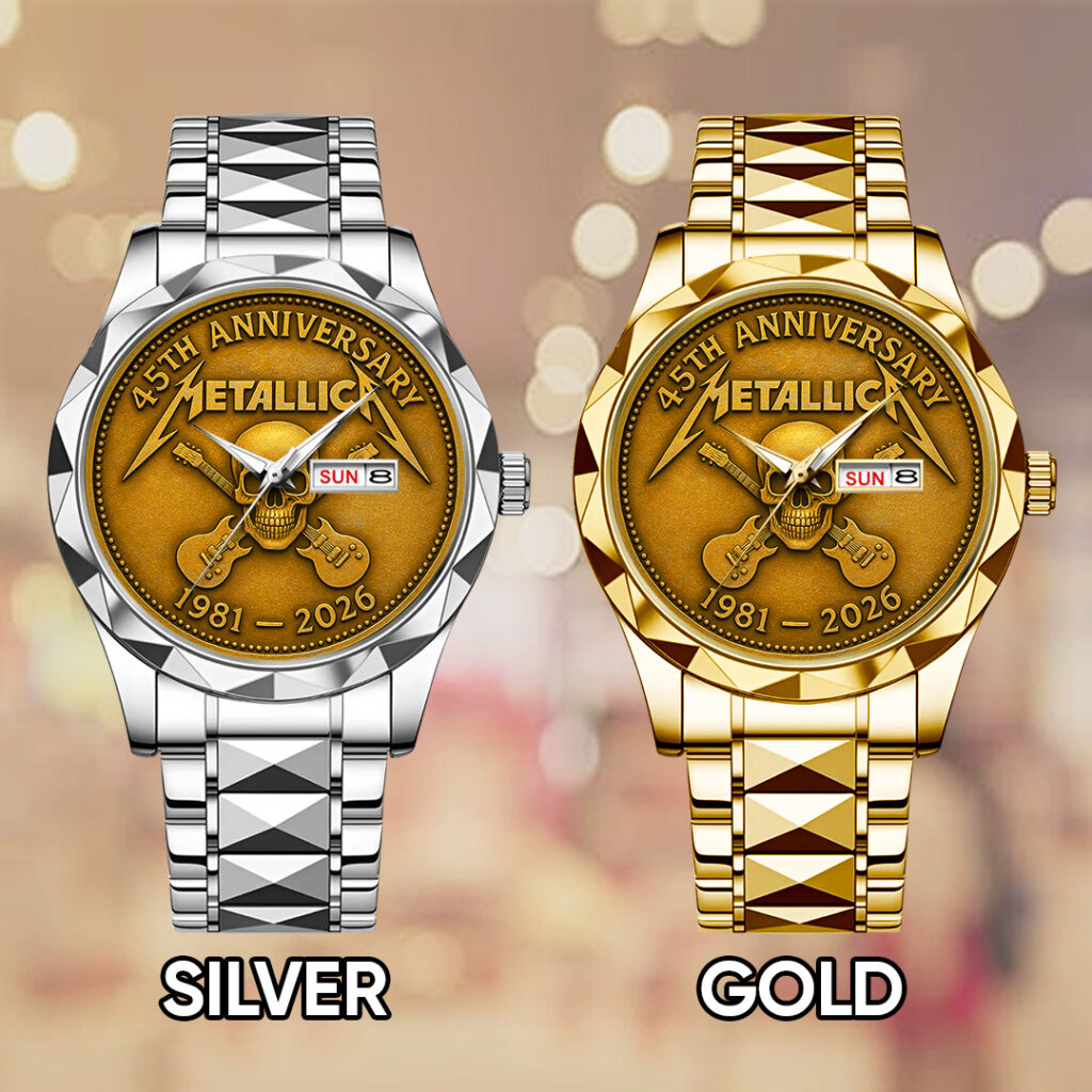Metallica Alloy Luxury Quartz Watch - TANTN 14141