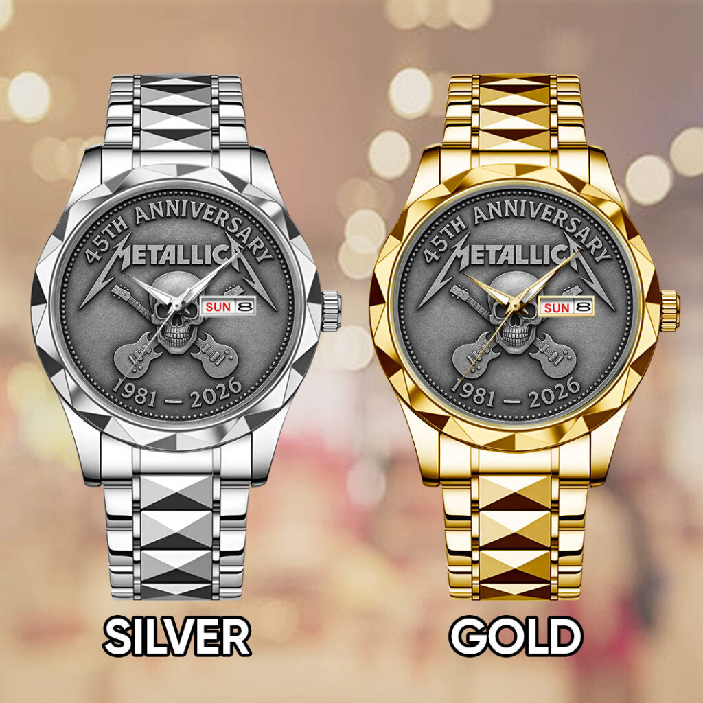 Metallica Alloy Luxury Quartz Watch - TANTN 14142