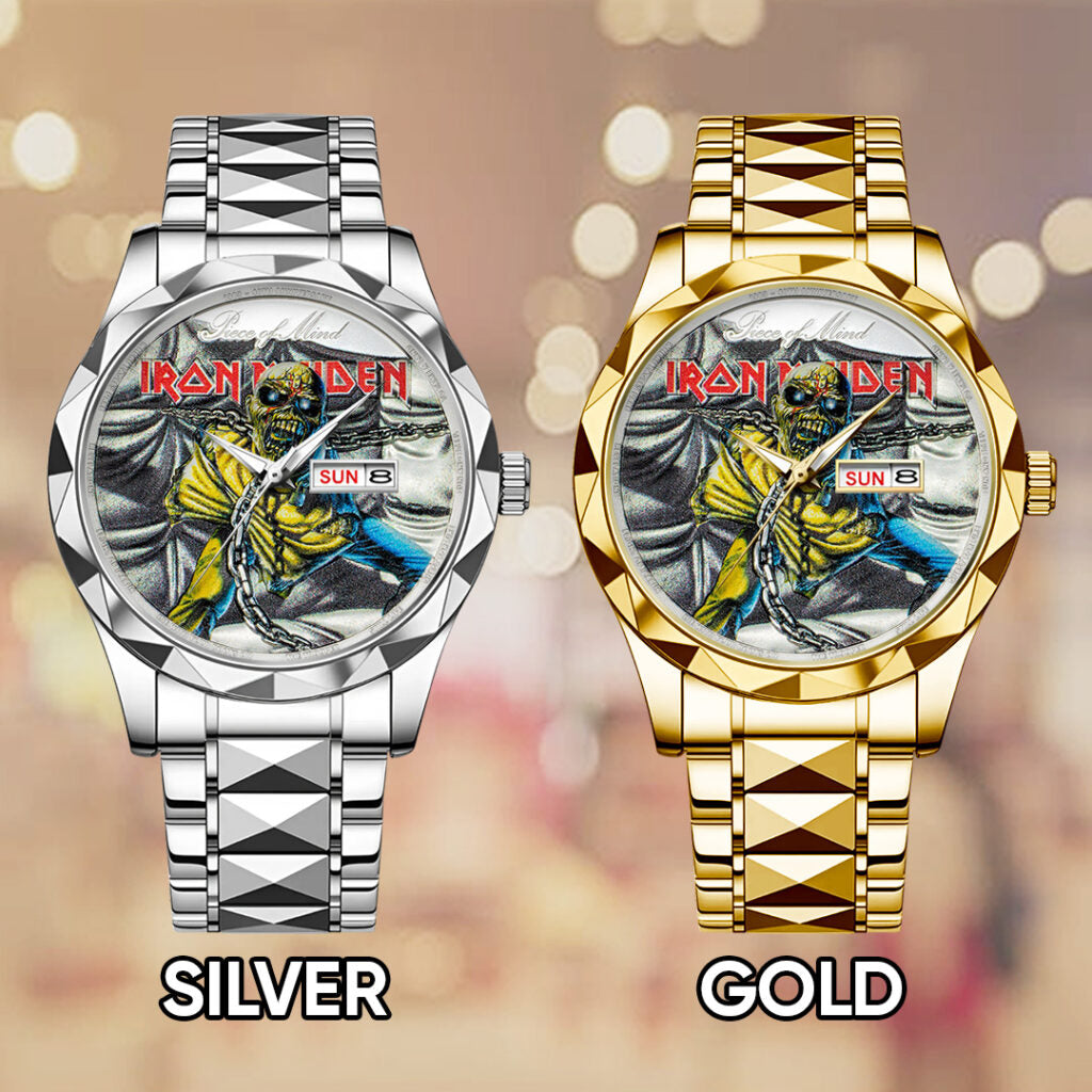 Iron Maiden Alloy Luxury Quartz Watch - TANTN 14310