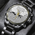 Iron Maiden Black Stainless Steel Watch - TANTN 14339