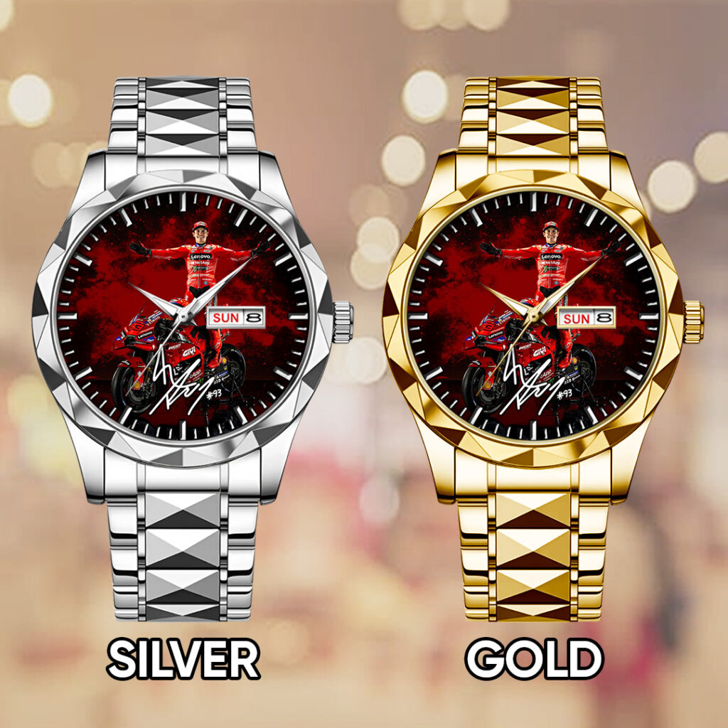Ducati Lenovo Team x Marc Márquez Alloy Luxury Quartz Watch - TANTN 14509