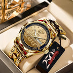 US Marine Corps Alloy Luxury Quartz Watch - TANTN 14617
