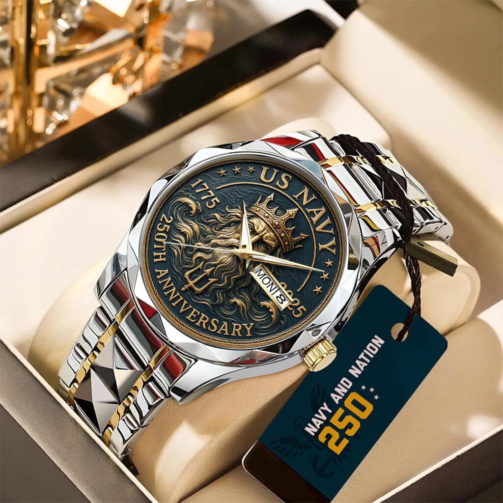 US Navy Alloy Luxury Quartz Watch - TANTN 14632