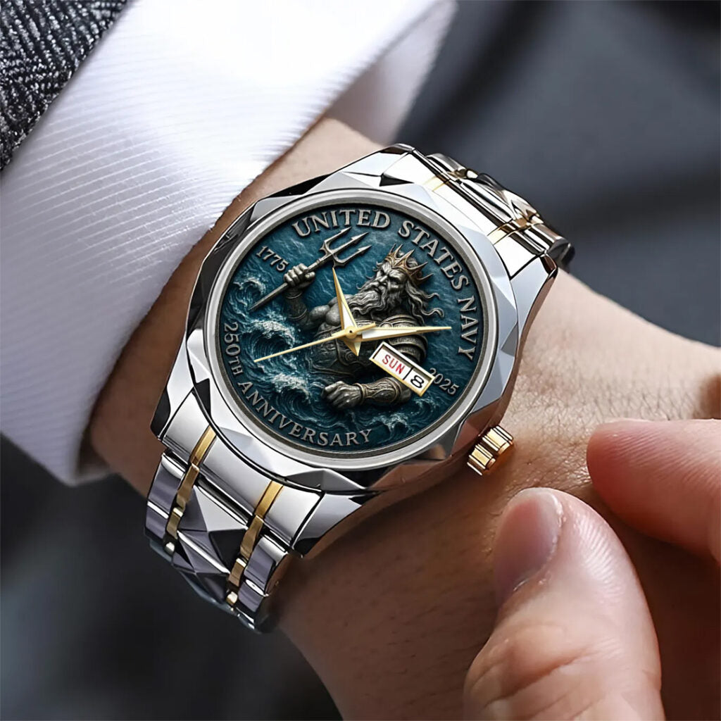 US Navy Alloy Luxury Quartz Watch - TANTN 14634