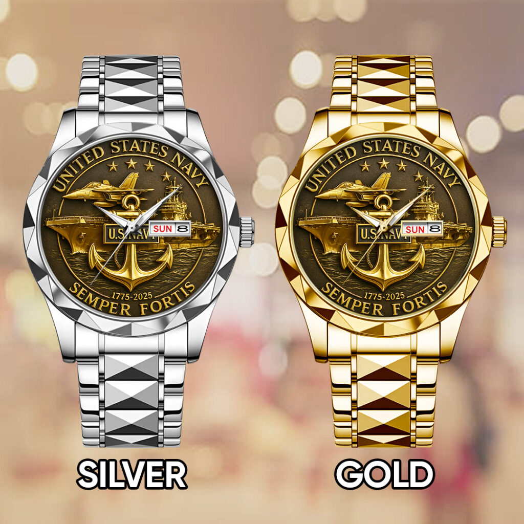 US Navy Alloy Luxury Quartz Watch - TANTN 14638